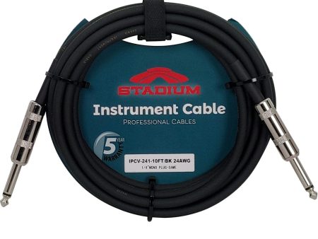 LUE 10-Foot Professional Instrument Cable 24 AWG For Sale