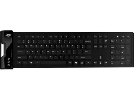 Adesso SlimTouch 232 Antimicrobial Waterproof Flex Keyboard (Full Size) For Cheap