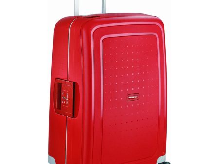 Samsonite S Cure 28  Spinner Luggage - Crimson Red Supply