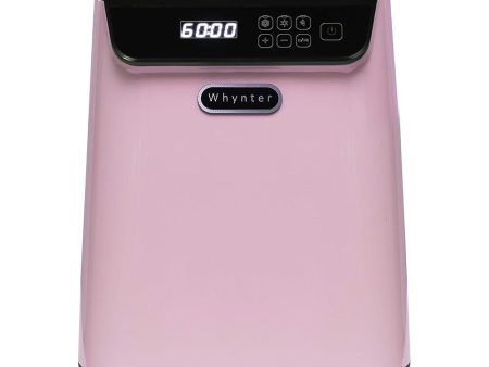 Whynter 1.28 Quart Upright Automatic Ice Cream Maker, Black Pink (ICM-128BPS) Discount