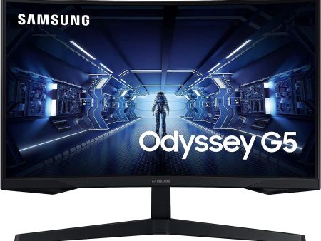 Samsung Odyssey G5 Series 27-Inch WQHD Curved Gaming Monitor Sale