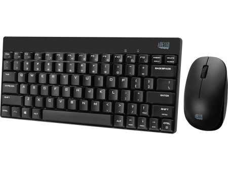 Adesso WKB-1100CB Wireless Spill Resistant Mini Keyboard & Mouse Combo Discount