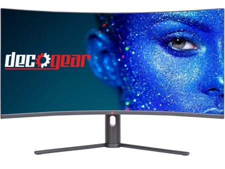 Deco Gear 34  3440x1440 21:9 Ultrawide Curved Monitor, 180Hz, HDR10, 4000:1, 6ms, 99% sRGB Online