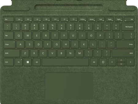 Microsoft Surface Pro Signature Mechanical Keyboard - Forest Green (8XA-00121) For Discount