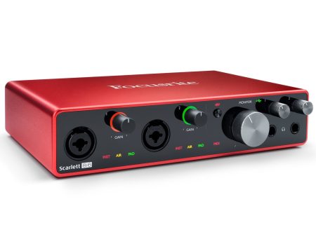 Focusrite Scarlett 8i6 (3rd Gen) 8-in, 6-out USB Audio Interface (AMS-SCARLETT-8I6-3G) For Cheap