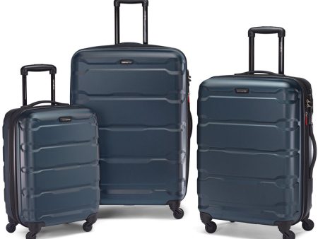 Samsonite Omni Hardside Luggage Nested Spinner Set (20  24  28 ) Teal (68311-2824) Online Hot Sale