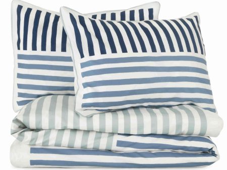 Painterly Stripe Comforter Set from Novogratz by Utica For Sale