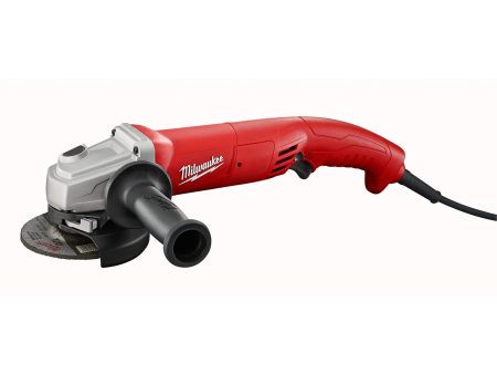 MILWAUKEE 11 Amp 5  Small Angle Grinder Trigger Grip, AC DC, No Lock Discount