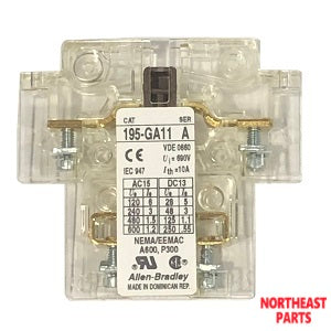 Allen-Bradley (AB) Auxiliary Contact 195-GA11 Supply