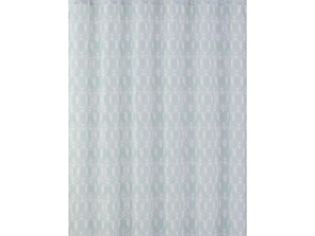 Martex Arcadia Gemma 72x72 Sage Shower Curtain Online Sale