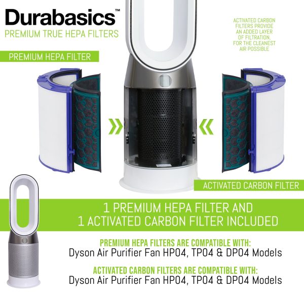 Dyson TP04, HP04 & DP04 Compatible Filter Replacements for Dyson Pure Cool Filter For Cheap