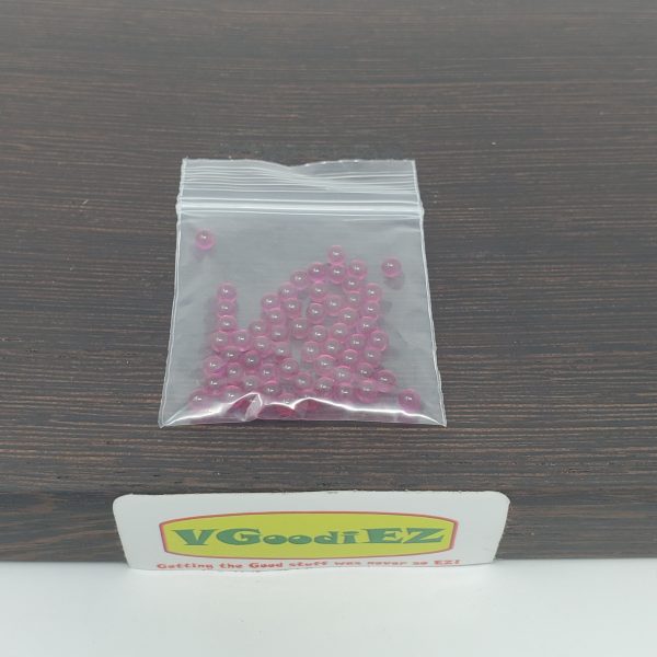 3mm Ruby Beads (~6.5g per Bag) by VGoodiEZ Online now