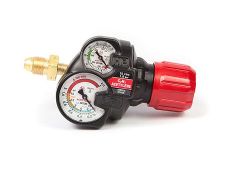 VICTOR EDGE™ SERIES 2.0 ACETYLENE REGULATOR - CGA 510 on Sale