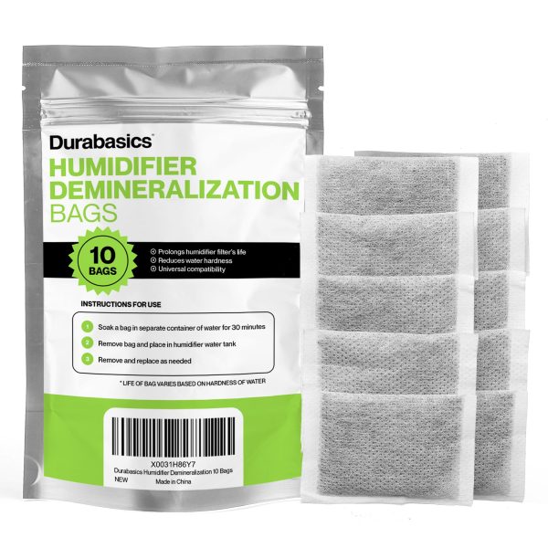 [10 Pack] Demineralization Cartridge for Humidifier without Plastic - Humidifier Demineralization Bags to Extend Life of Filter - Demineralizer for Humidifiers to Prevent Hard Water & White Dust Online Sale