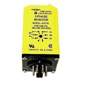 Time Mark Corp. 3-Phase Monitor A257B-480VAC on Sale