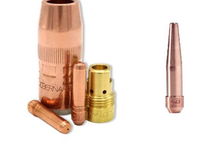 BERNARD® Centerfire™ Tapered Contact Tips; Copper Hot on Sale