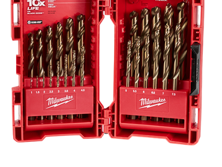 MILWAUKEE METRIC COBALT RED HELIX 25 PIECE KIT Cheap