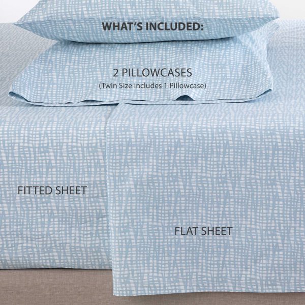 Southern Tide Netting Plaid Sheet Set Supply