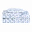 Novogratz by Utica Long Stem Lotus Sheet Set Online now