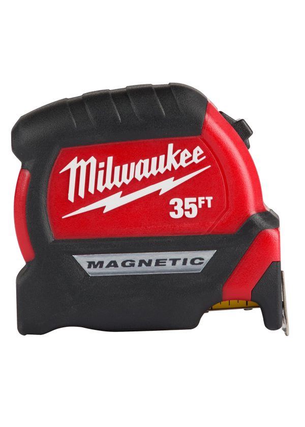 MILWAUKEE Compact Wide Blade Magnetic Tape Measures Discount