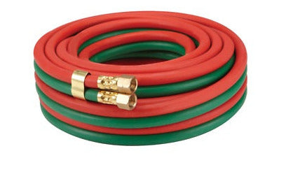 Oxygen Acetylene Grade  R  Twin Hose Assembly - 1 4  I.D Fashion