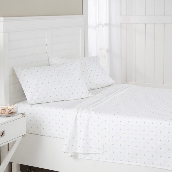 Southern Tide Beach Shells Blue Sheet Set Fashion