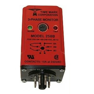 Time Mark Corp. 3-Phase Monitor 258B-240VAC Online now