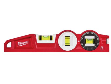 MILWAUKEE 10  Die cast Torpedo Level with 360 Degree Locking Vial For Sale