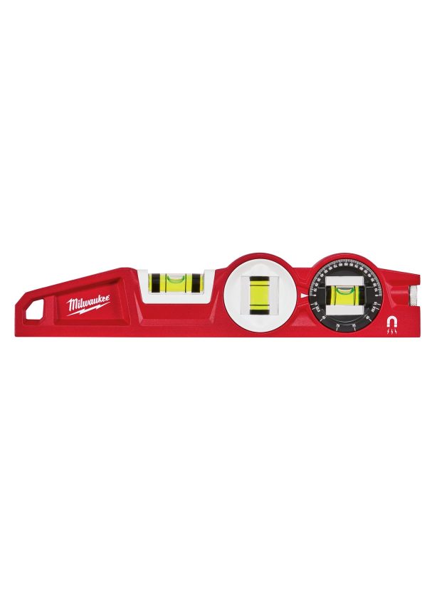 MILWAUKEE 10  Die cast Torpedo Level with 360 Degree Locking Vial For Sale