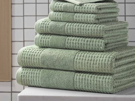 Martex Expression Air Sculpted 6 Piece Towel Set For Sale