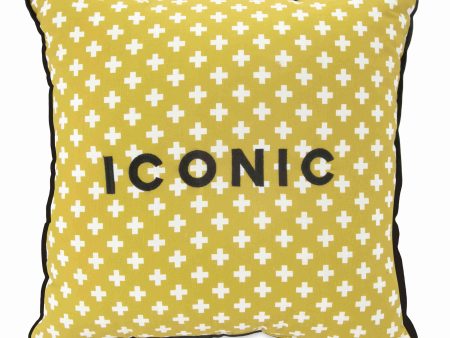 Iconic Square Decorative Pillow from Novogratz by Utica Online